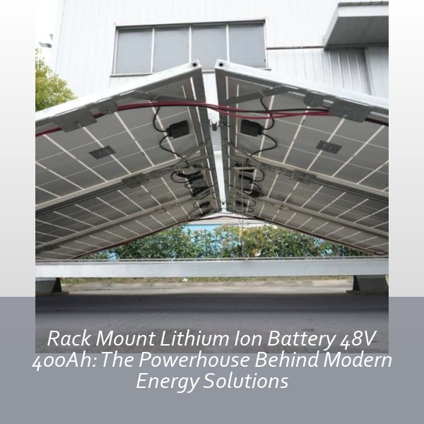 Rack Mount Lithium Ion Battery 48V 400Ah: The Powerhouse Behind Modern Energy Solutions